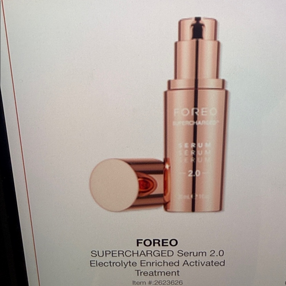 FOREO Supercharged Serum 2.0 NEW SEALED